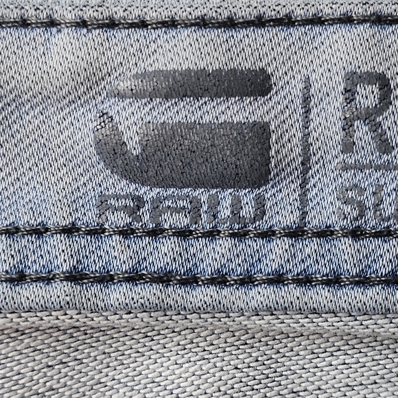G-Star Raw Denim Jeans Light Wash Revend Super Slim Size 34 Men’s - Picture 9 of 16